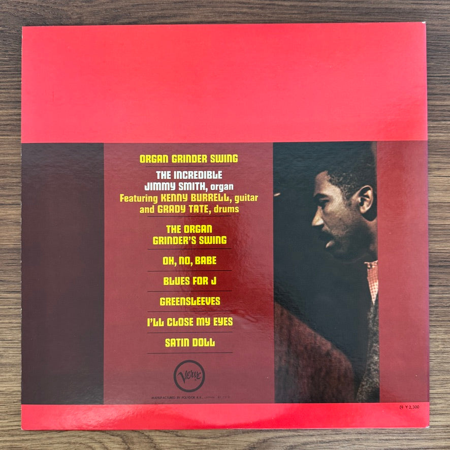 Incredible Jimmy Smith & Kenny Burrell And Grady Tate – Organ Grinder Swing