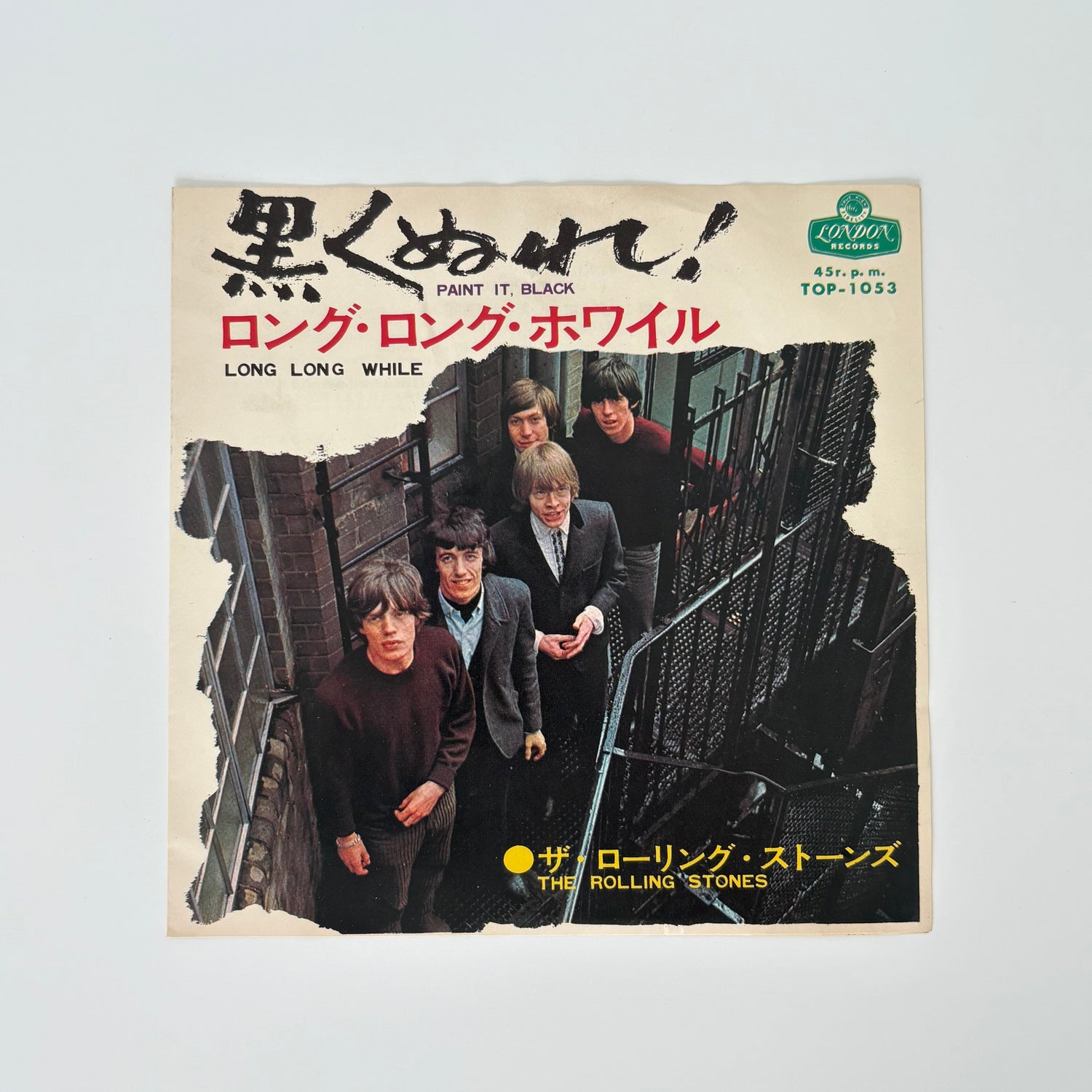 The Rolling Stones – Paint It, Black / Long Long While Japan Vinyl