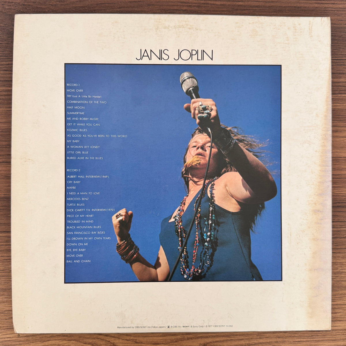 Janis Joplin – Golden Grand Prix 30 Japan Vinyl