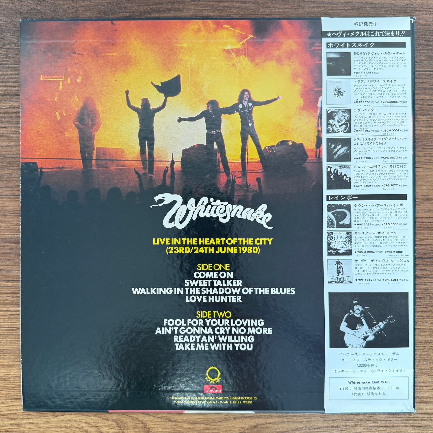 Whitesnake – Live... In The Heart Of The City