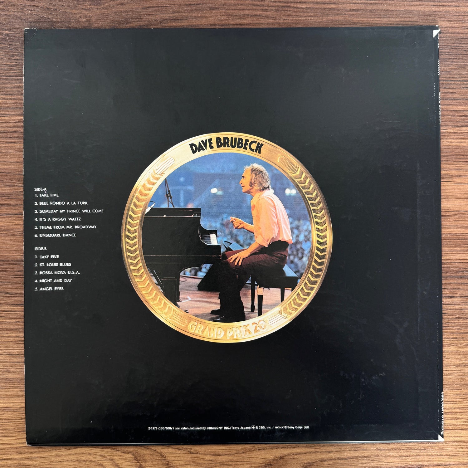 Dave Brubeck – Grand Prix 20 Only Japan Vinyl