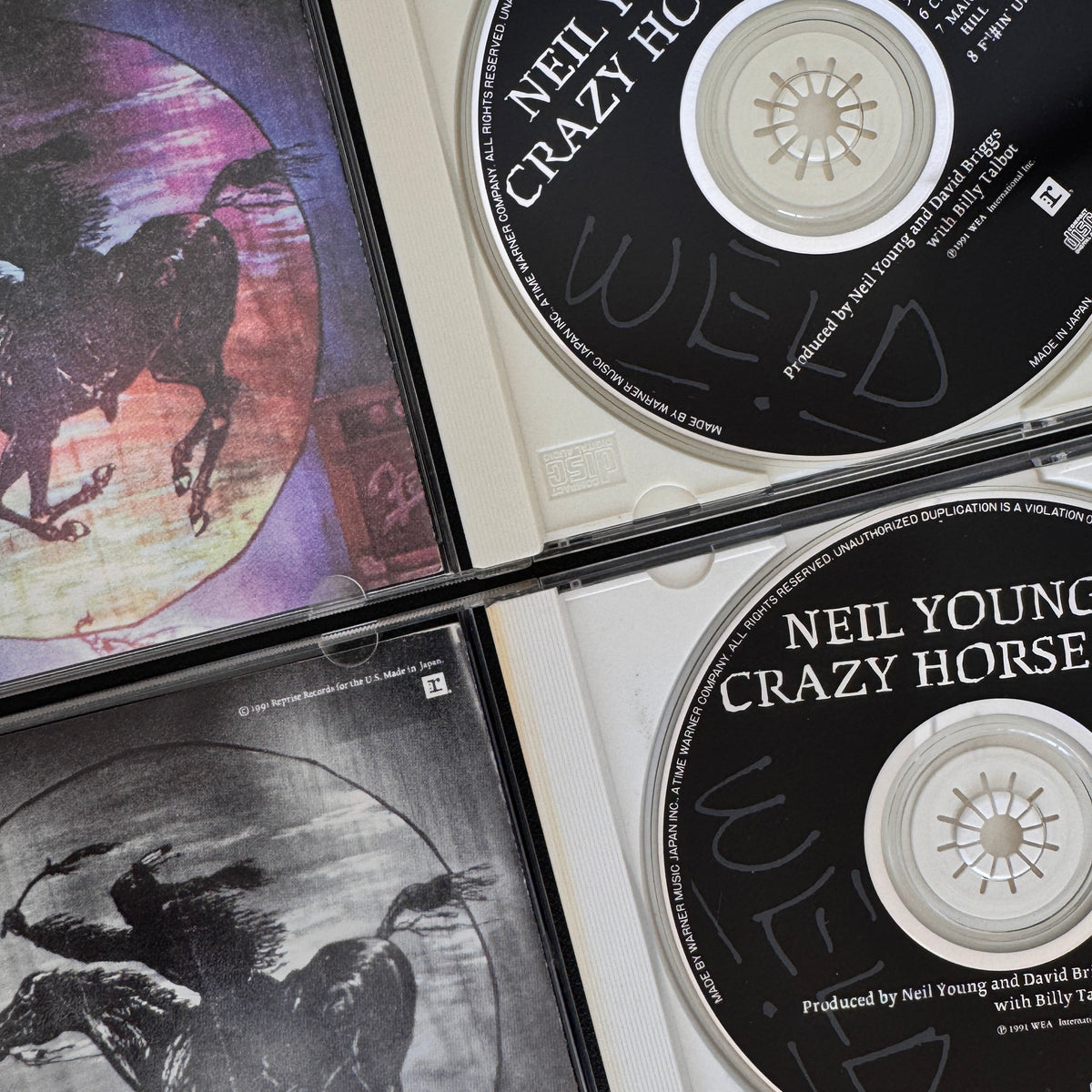 Neil Young & Crazy Horse – Weld CD Japan Vinyl