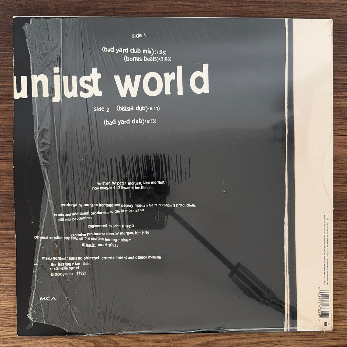 Morgan Heritage – Unjust World Japan Vinyl