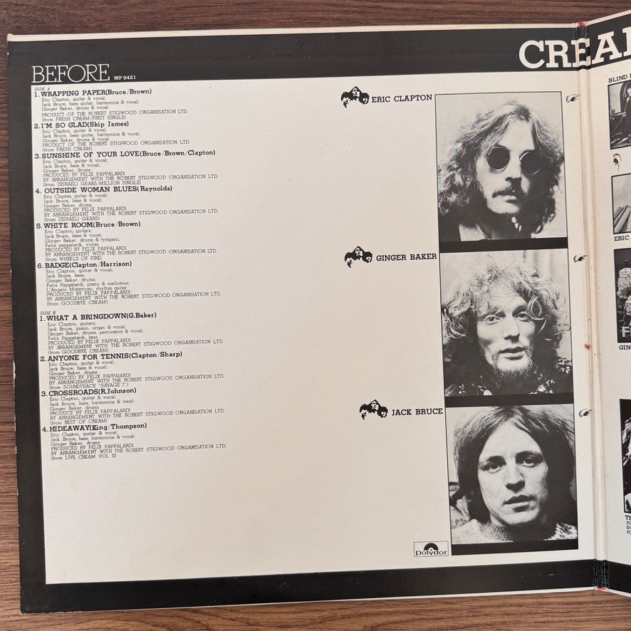 Cream – Before And After Japan Vinyl