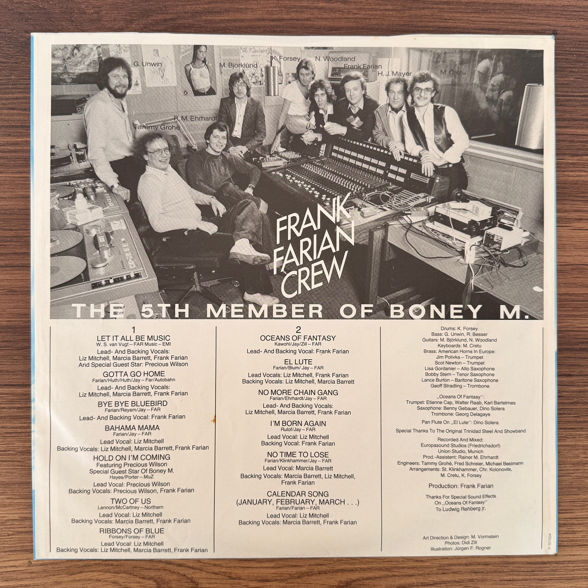 Boney M. – Oceans Of Fantasy Japan Vinyl