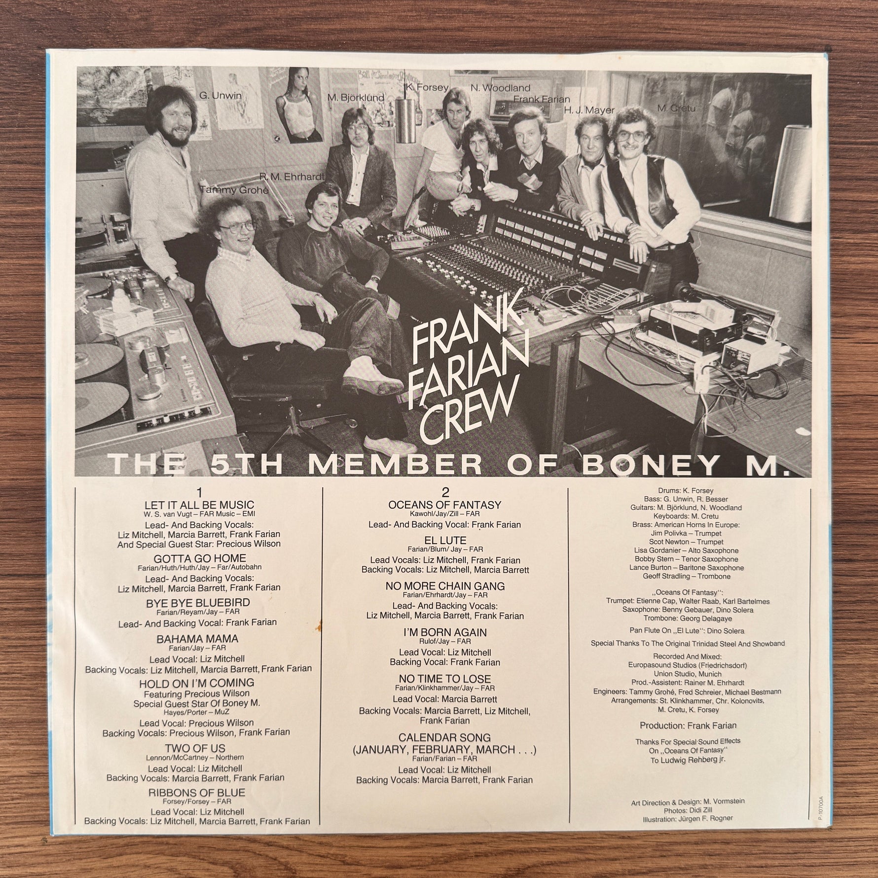 Boney M. – Oceans Of Fantasy Japan Vinyl