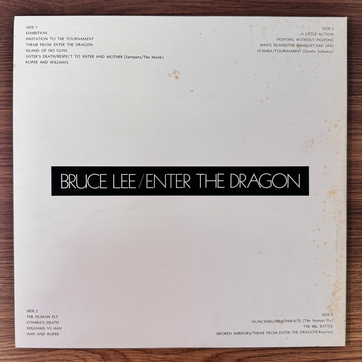 Lalo Schifrin – Enter The Dragon Original Soundtrack Japan Vinyl
