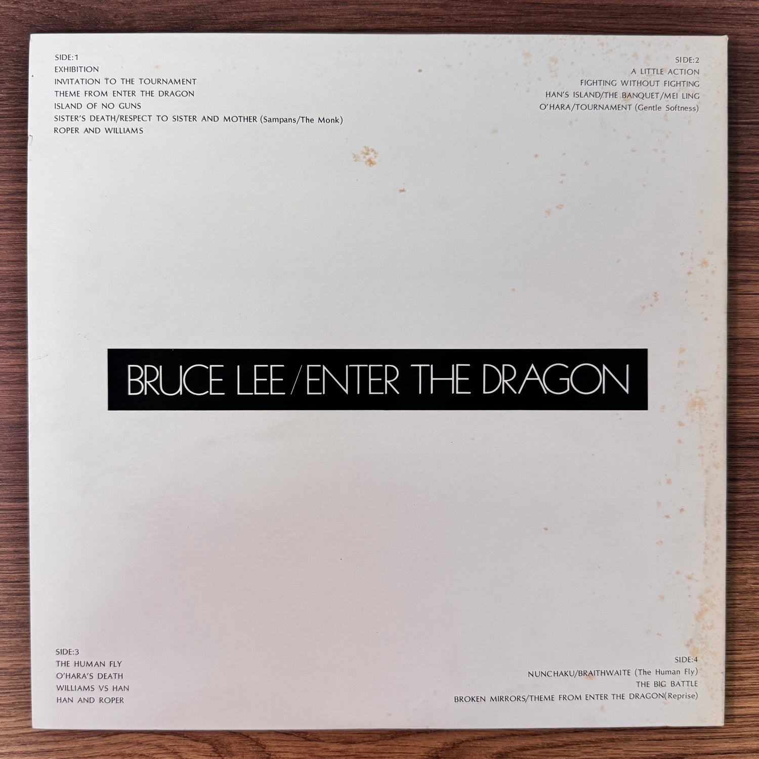Lalo Schifrin – Enter The Dragon Original Soundtrack Japan Vinyl