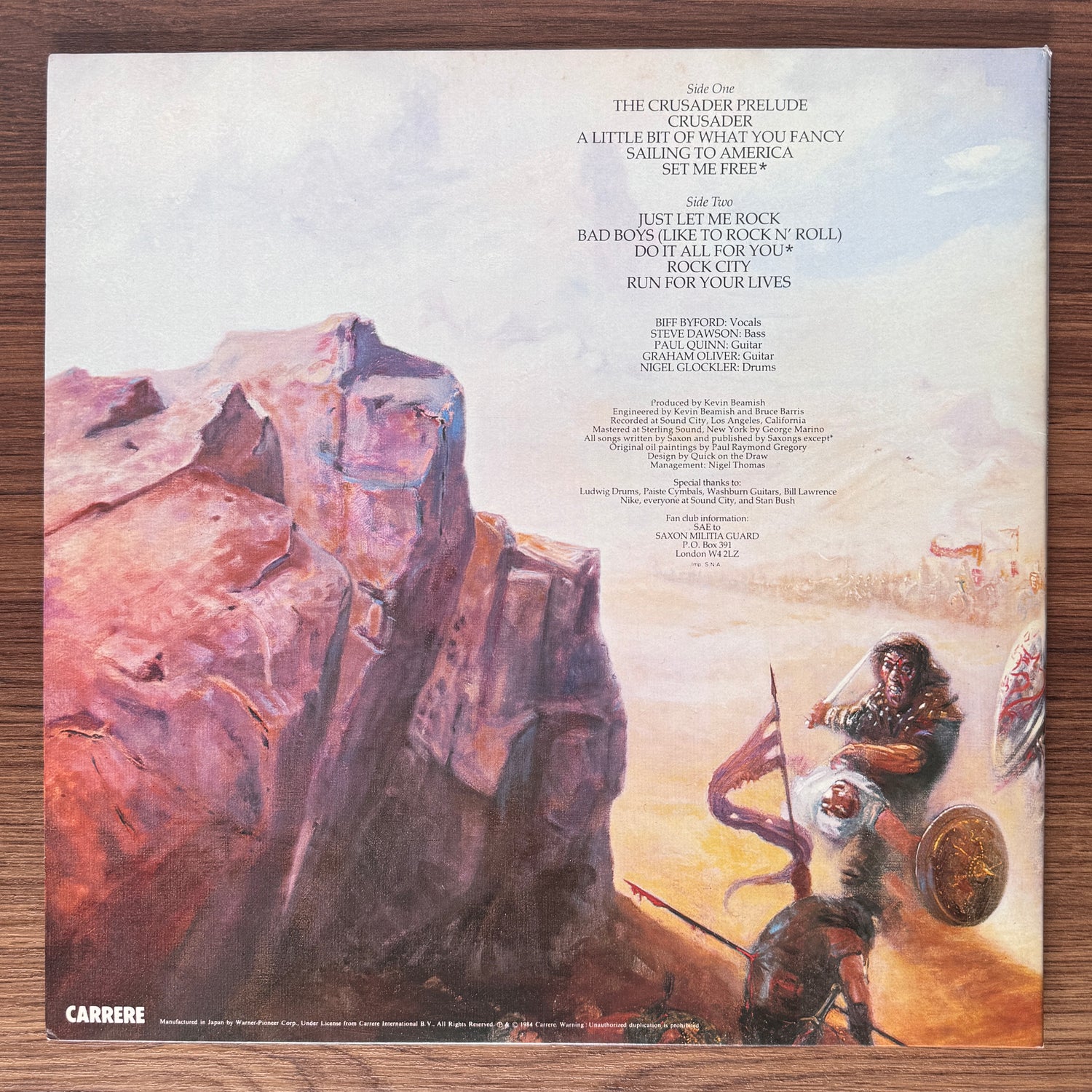 Saxon – Crusader