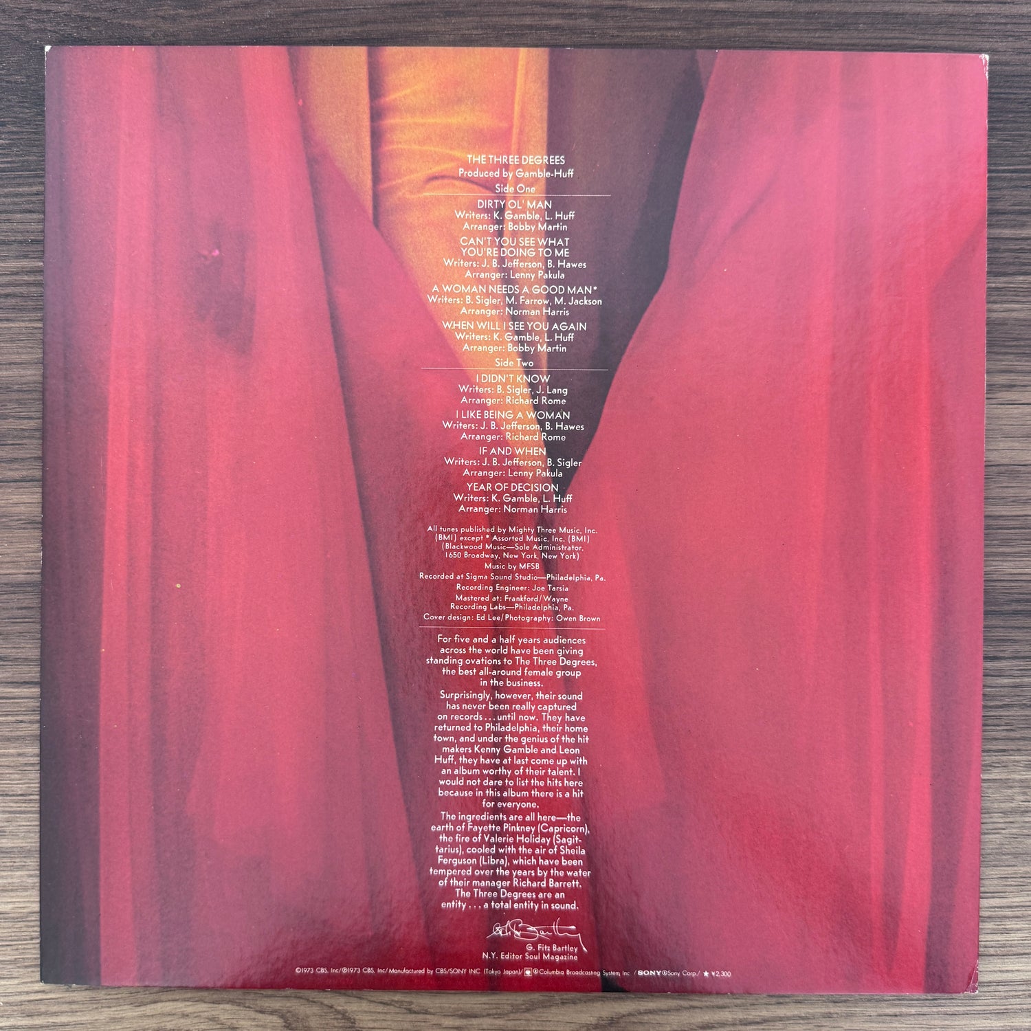 The Three Degrees – The Three Degrees