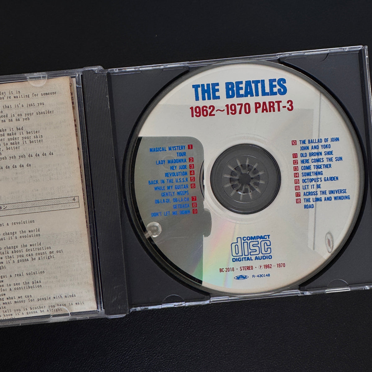 The Beatles – 1962 - 1970 CD Japan Vinyl