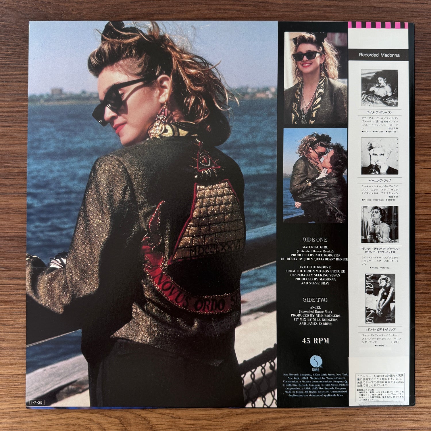 Madonna – Material Girl, Angel And Into The Groove
