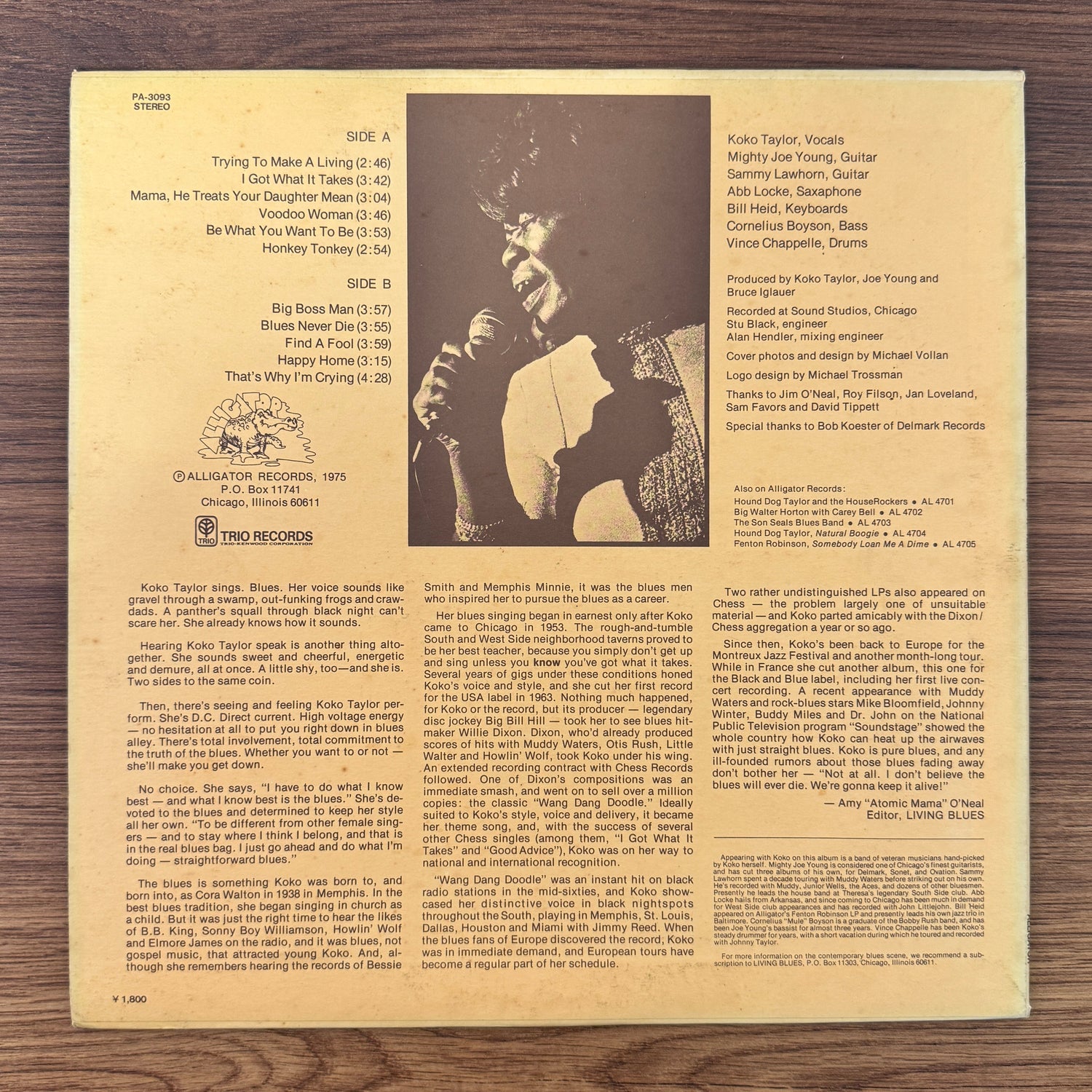 Koko Taylor – I Got What It Takes Only Japan Vinyl