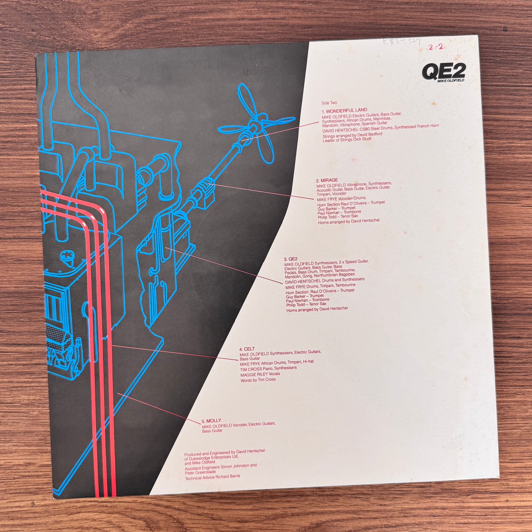 Mike Oldfield – QE2 Japan Vinyl