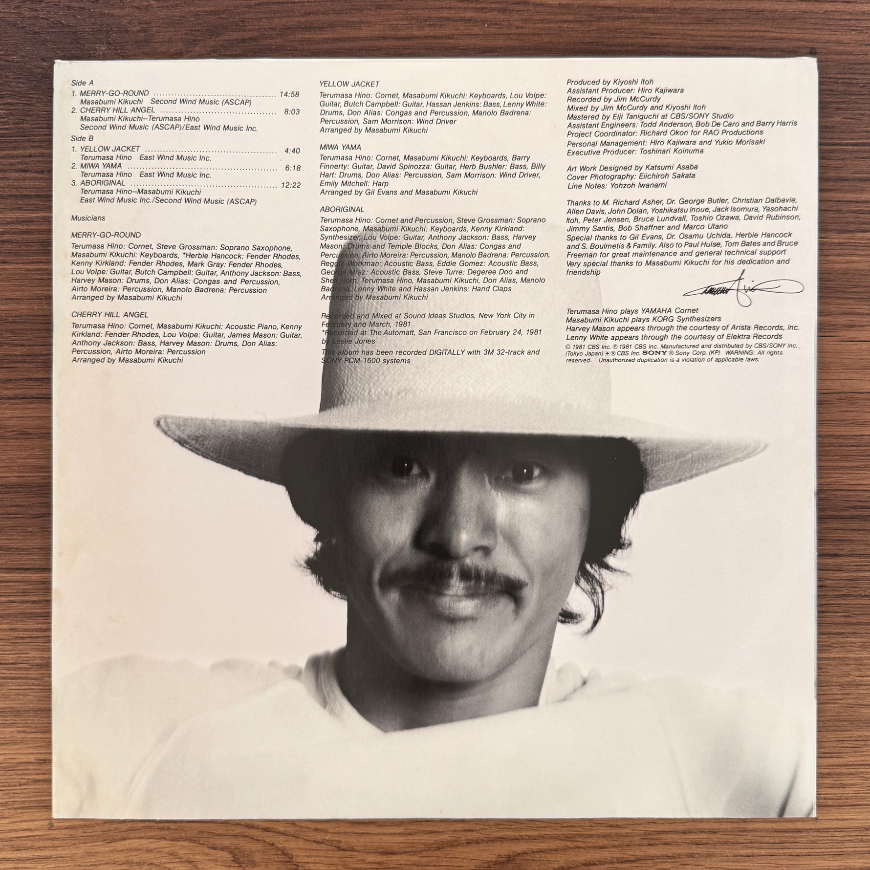 Terumasa Hino – Double Rainbow Japan Vinyl