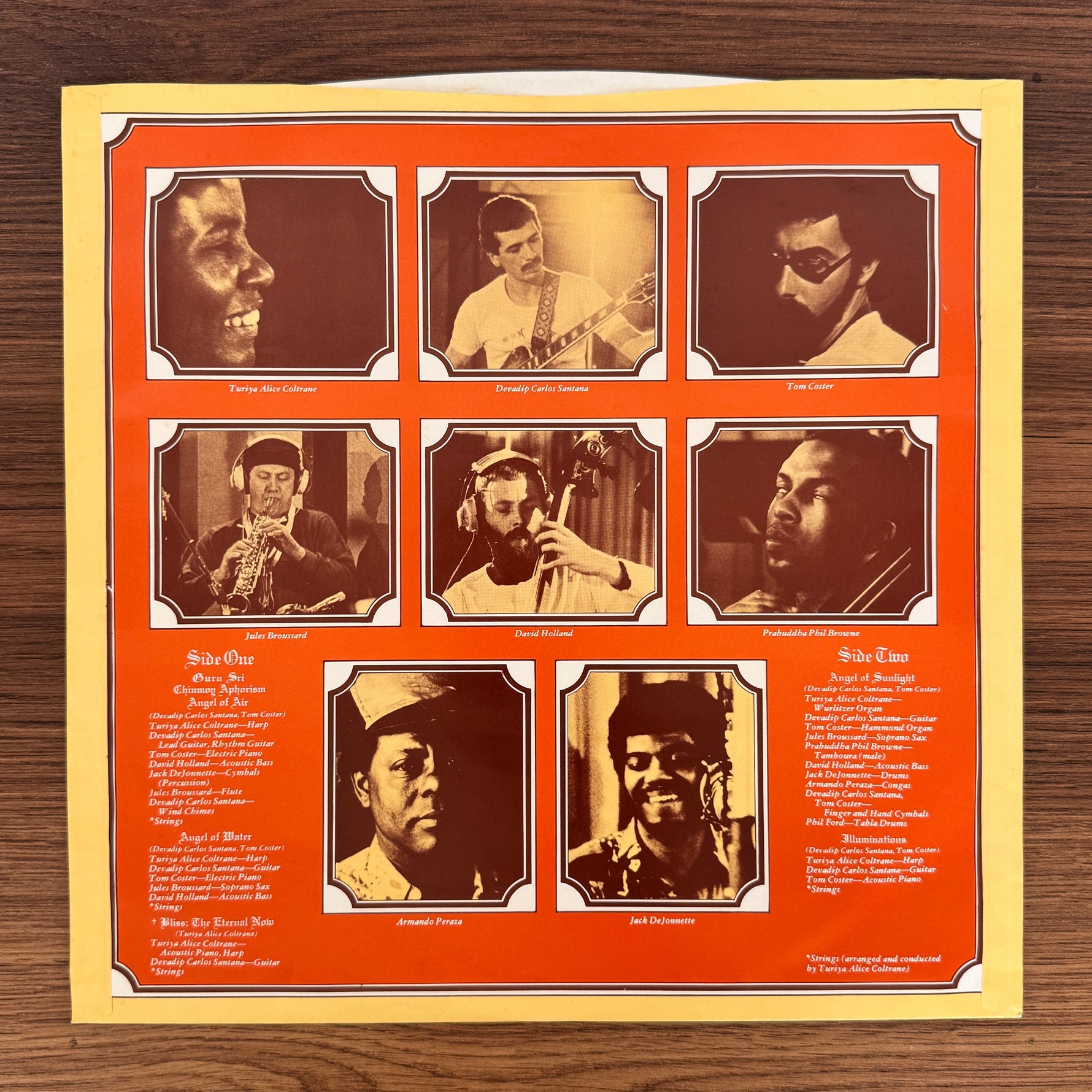 Devadip Carlos Santana & Turiya Alice Coltrane – Illuminations Japan Vinyl