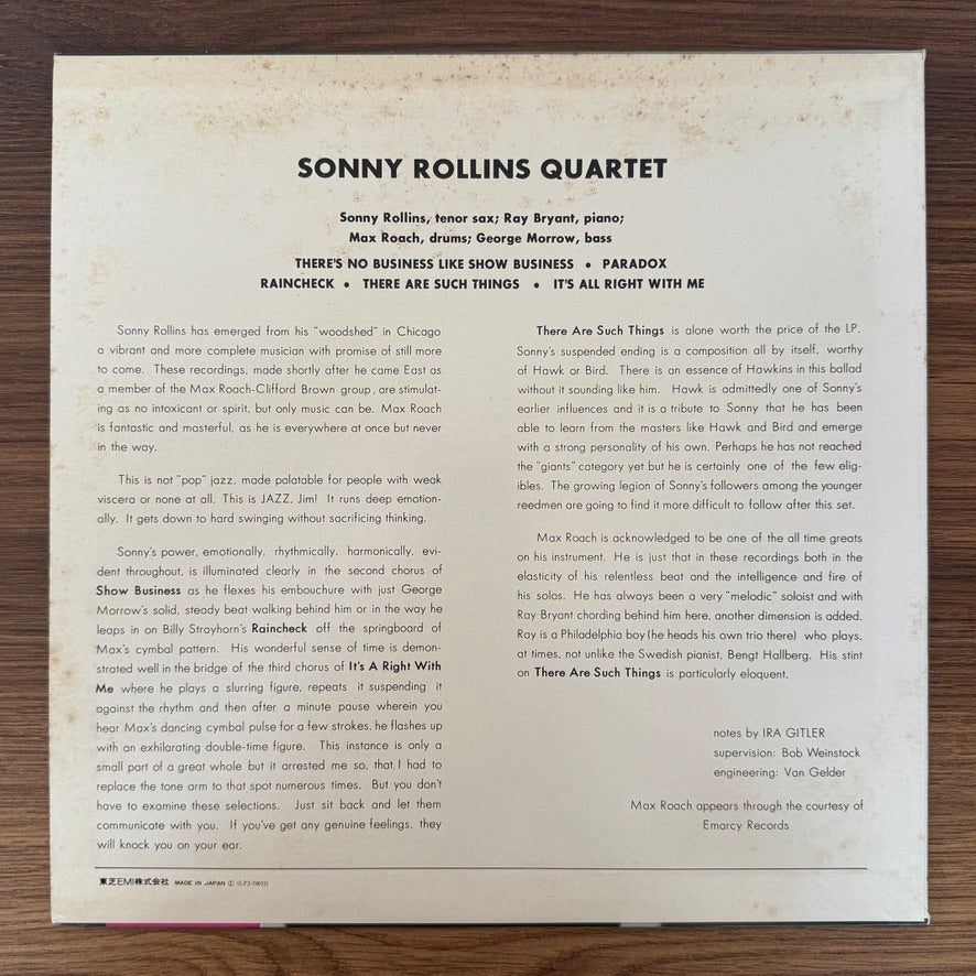 Sonny Rollins – Worktime