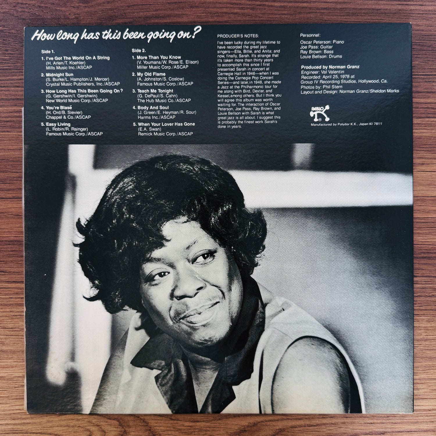 Sarah Vaughan – How Long Has This Been Going On?