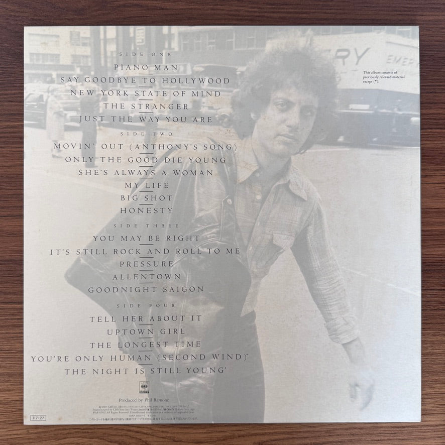 Billy Joel – Greatest Hits Volume I & Volume II