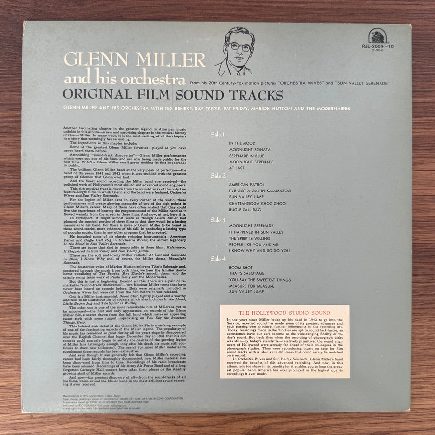Glenn Miller And His Orchestra – Original Film Soundtracks