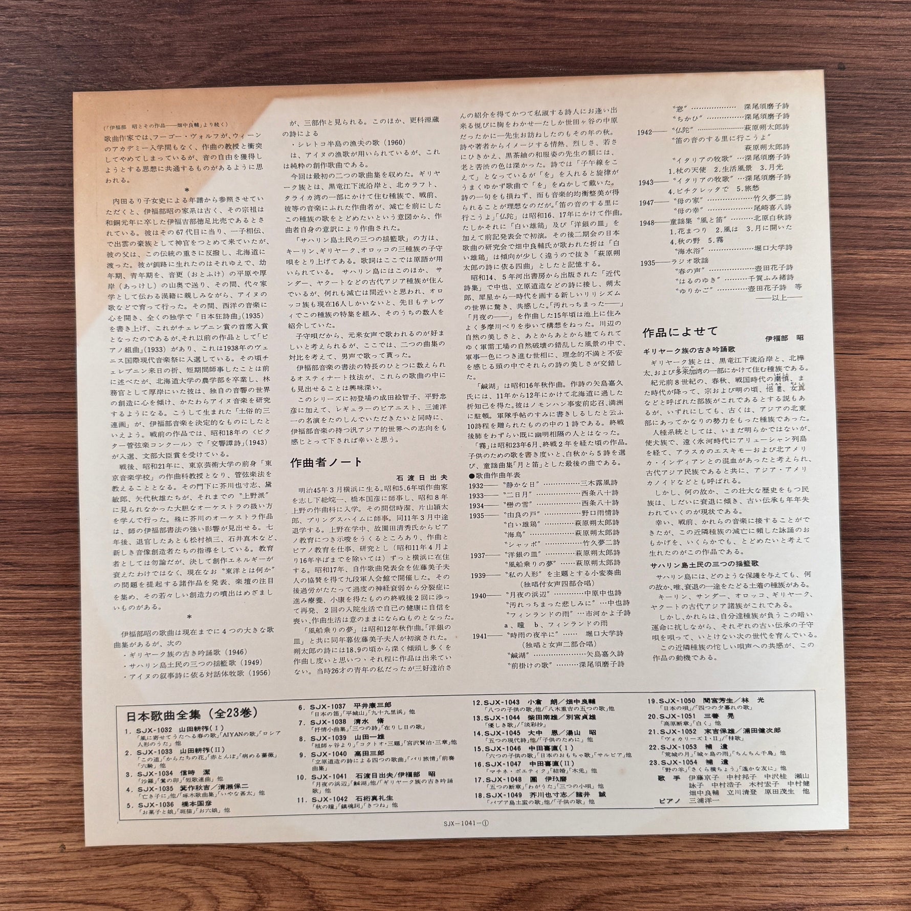 Hideo Ishiwata – Akira Ifukube Collection Japan Vinyl