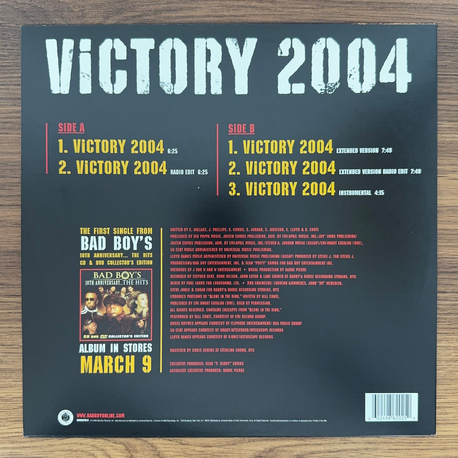 Notorious B.I.G. & P. Diddy & Busta Rhymes & 50 Cent & Lloyd Banks – Victory 2004