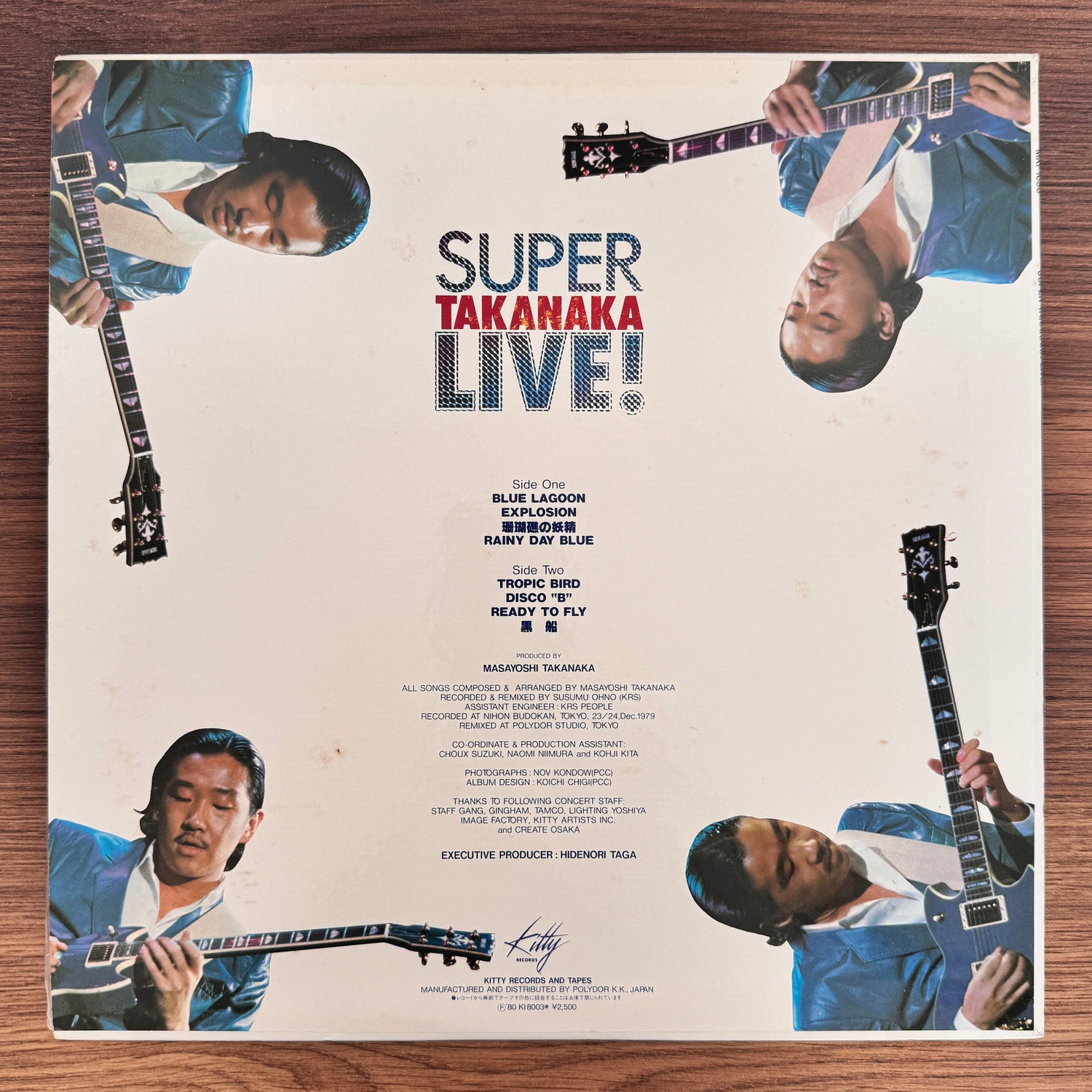 Masayoshi Takanaka – Super Takanaka Live! Japan Vinyl