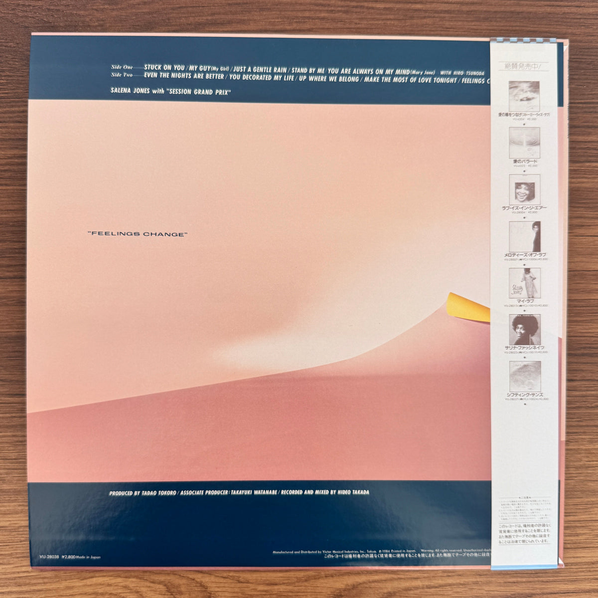Salena Jones – Feelings Change Japan Vinyl