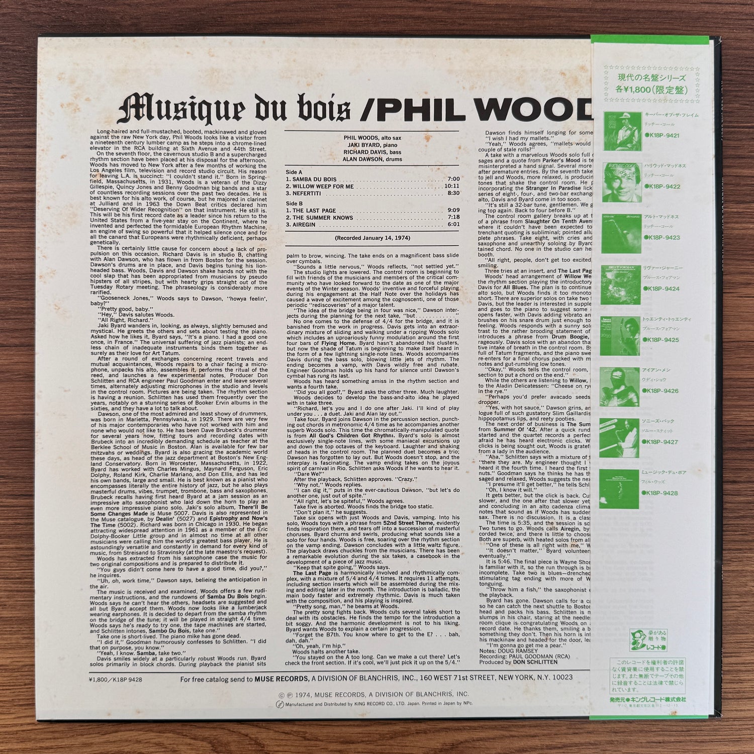 Phil Woods – Musique Du Bois