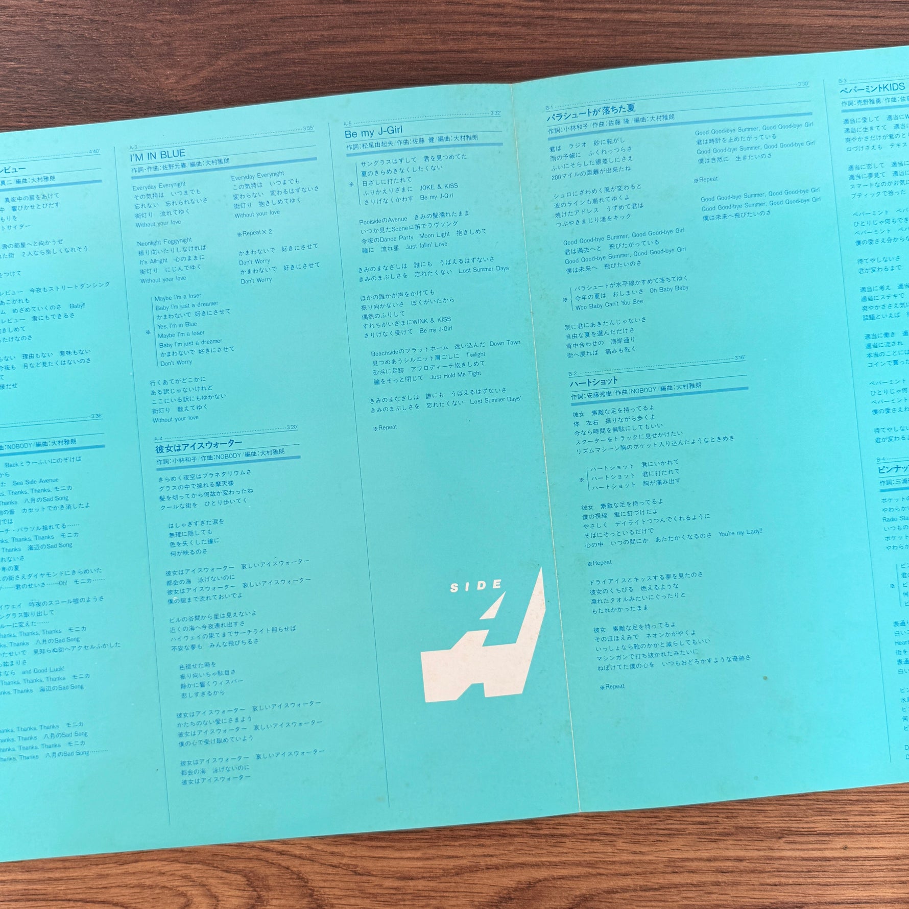 Koji Kikkawa – The Summer the Parachute Fell Japan Vinyl