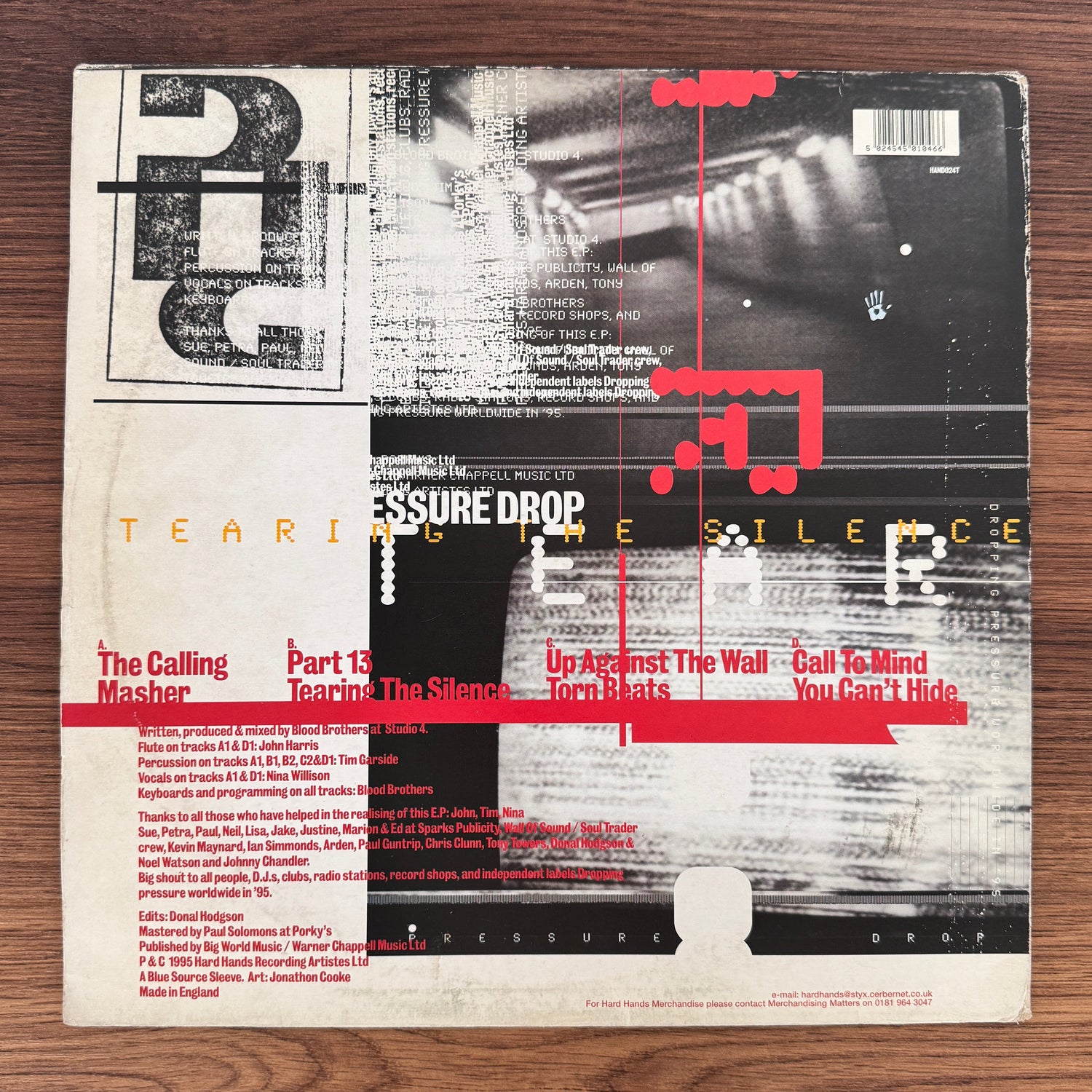 Pressure Drop – Tearing The Silence Japan Vinyl