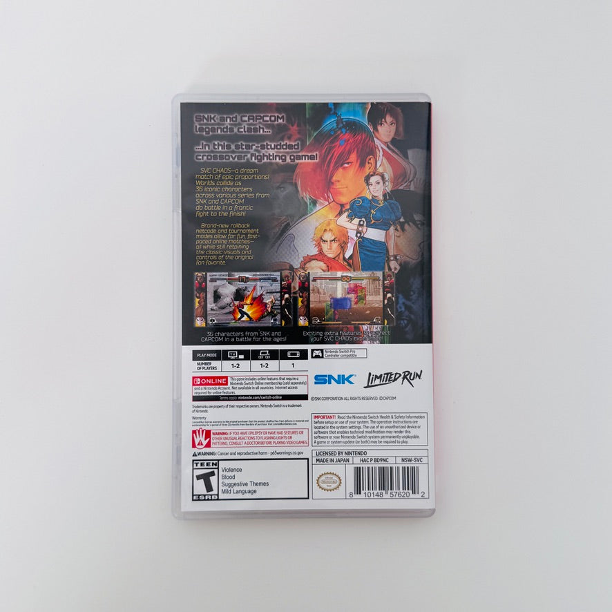 SNK Vs. Capcom: SVC Chaos [Limited Run] | Nintendo Switch