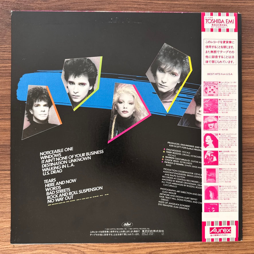 Missing Persons – Spring Session M Japan Vinyl