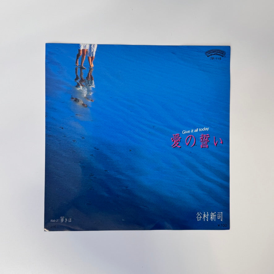 Shinji Tanimura – Give It All Today / Fleeting Is Japan Vinyl