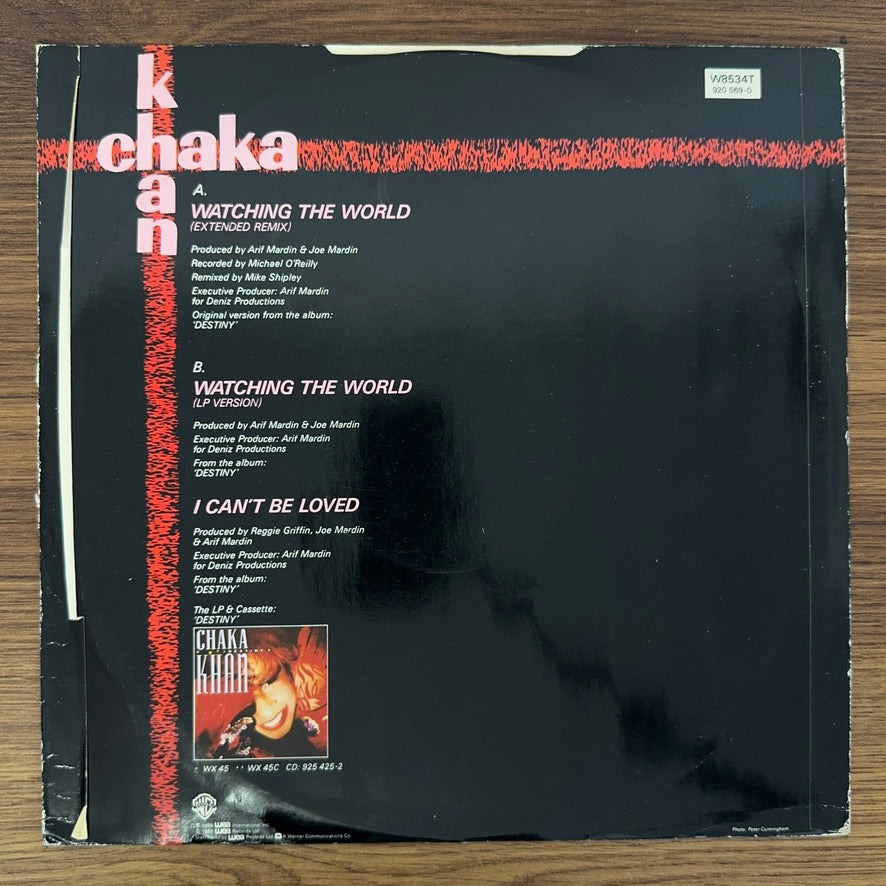 Chaka Khan – Watching The World Japan Vinyl