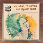 Invitation to Screen and Popular Music Vol. 4 Japan Vinyl