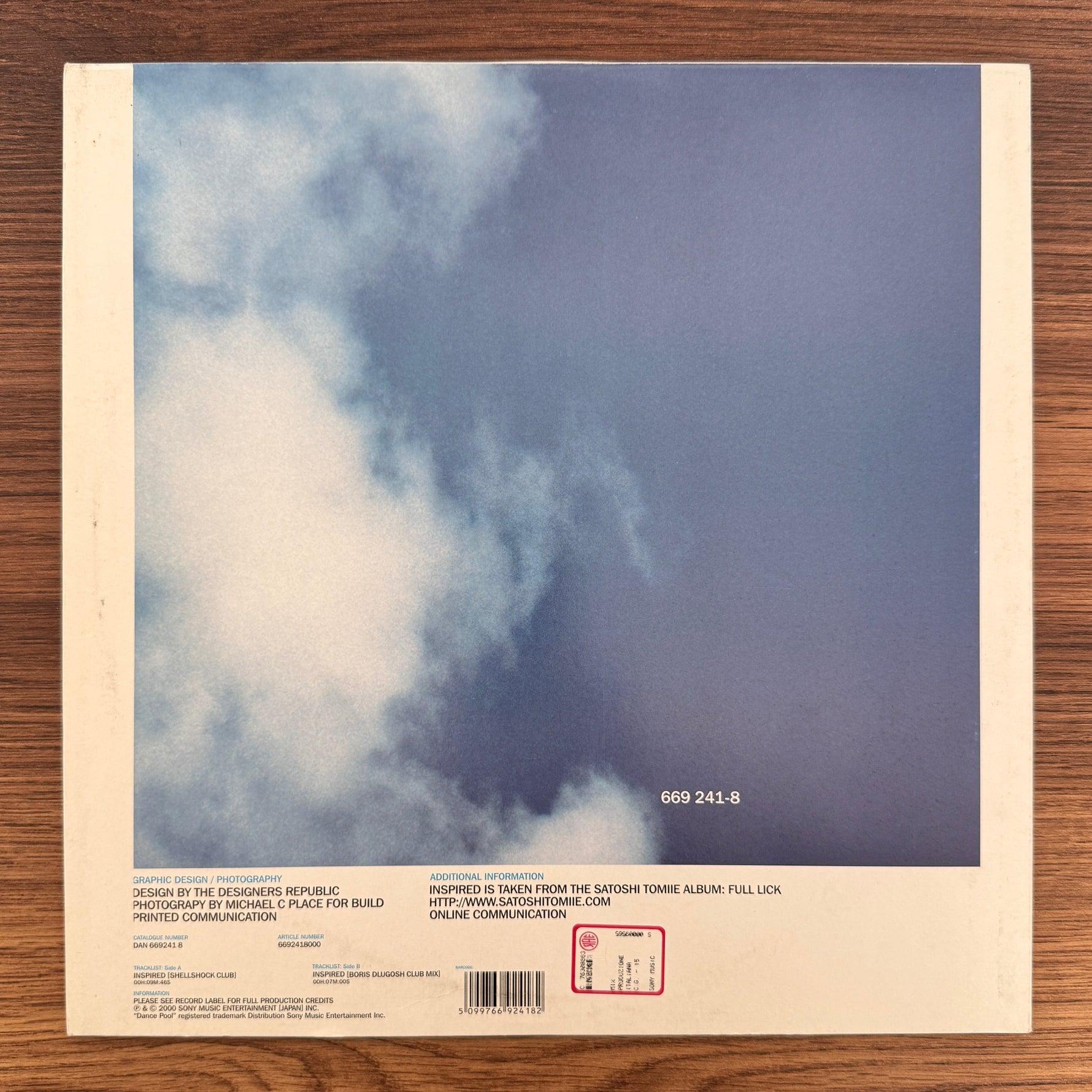 Satoshi Tomiie Feat. Diane Charlemagne – Inspired Japan Vinyl