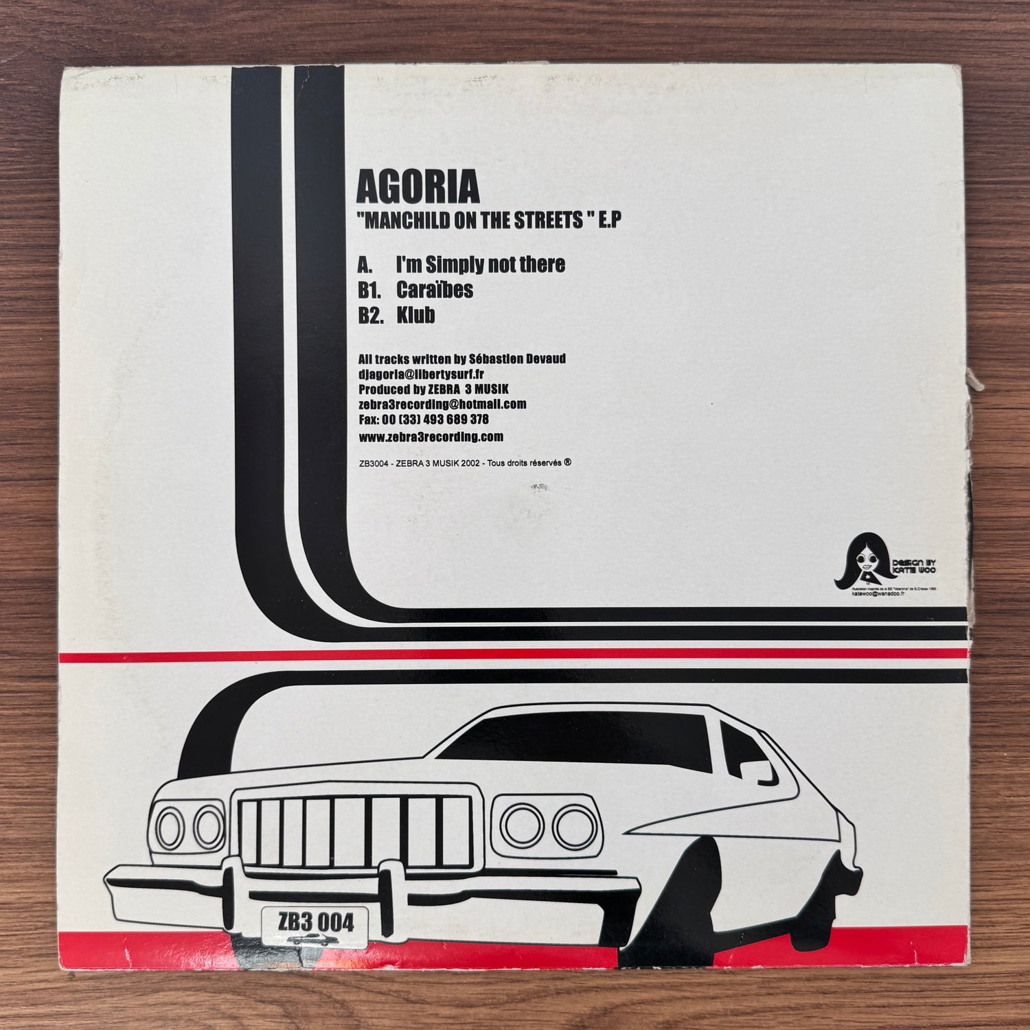 Agoria – Manchild On The Streets E.P Japan Vinyl