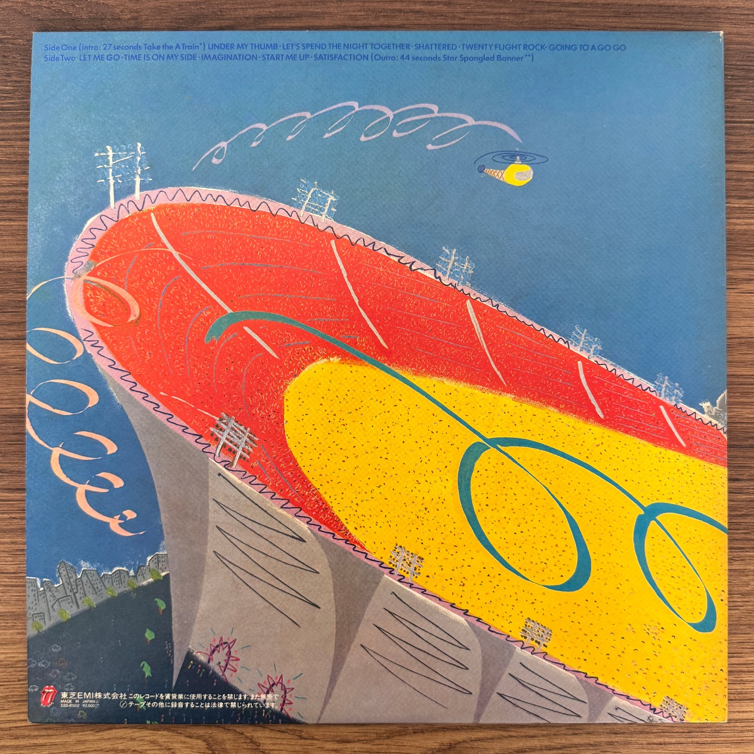 Rolling Stones – Still Life (American Concert 1981) Japan Vinyl