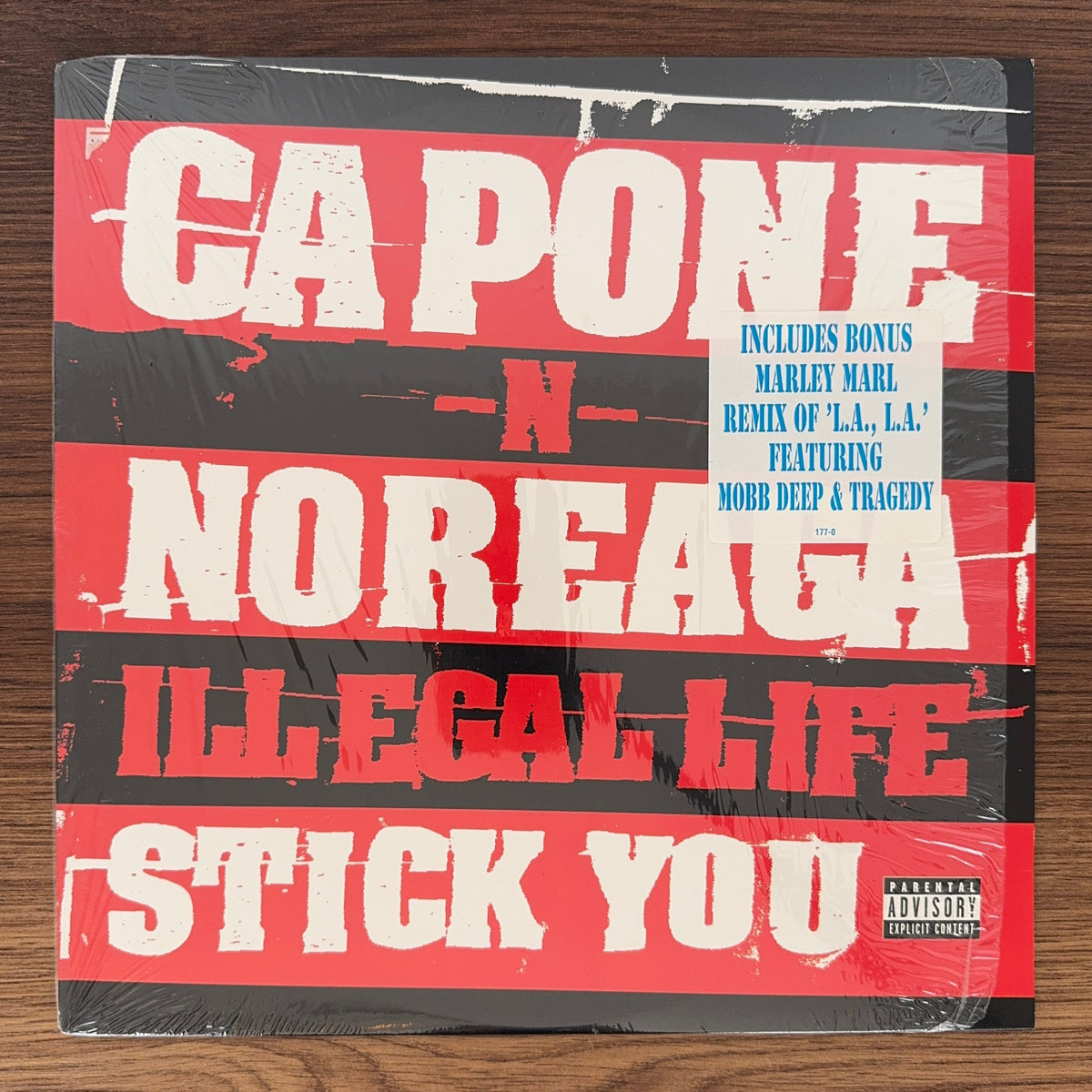 Capone -N- Noreaga – Illegal Life / Stick You Japan Vinyl