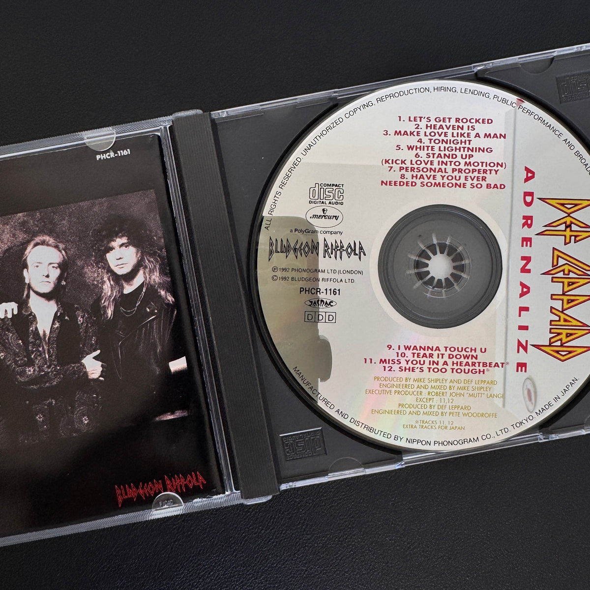 Def Leppard – Adrenalize CD Japan Vinyl
