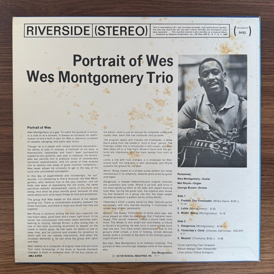 Wes Montgomery Trio – Portrait Of Wes