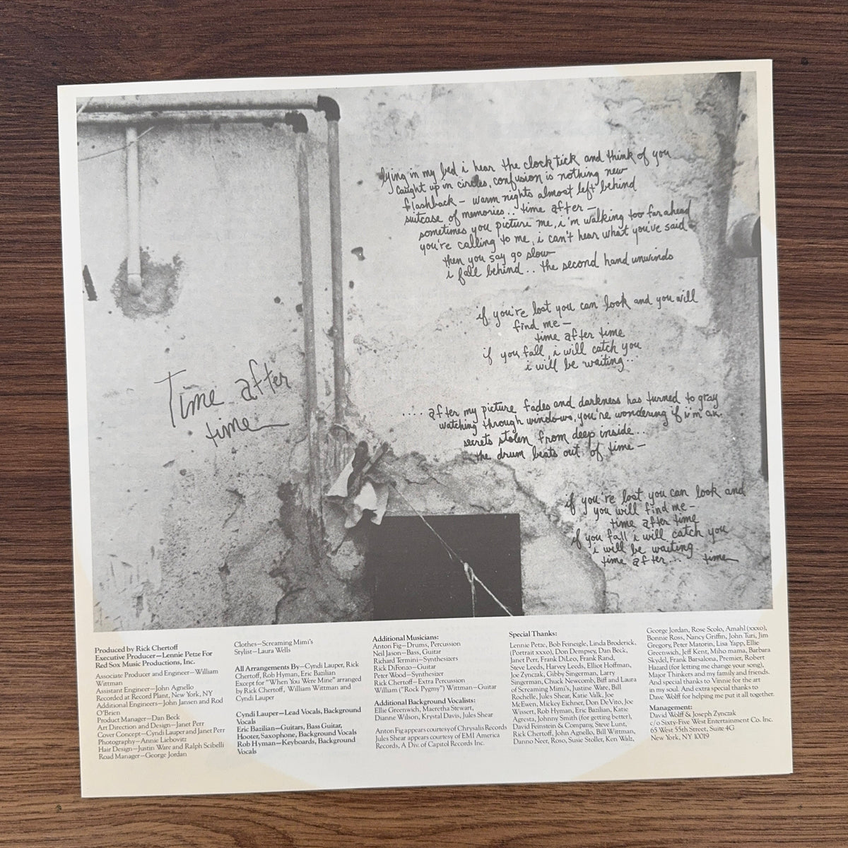 Cyndi Lauper – She's So Unusual Japan Vinyl