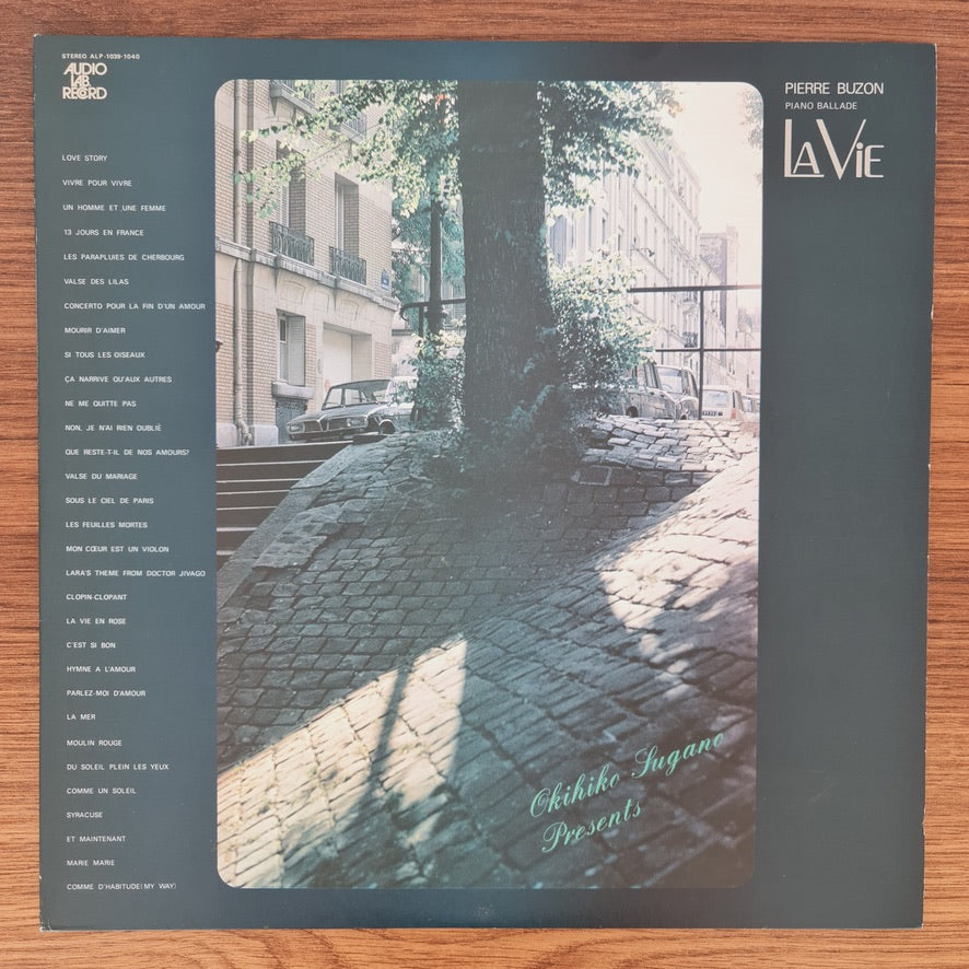 Okihiko Sugano Presents Pierre Buzon ‎– La Vie / Piano Ballade