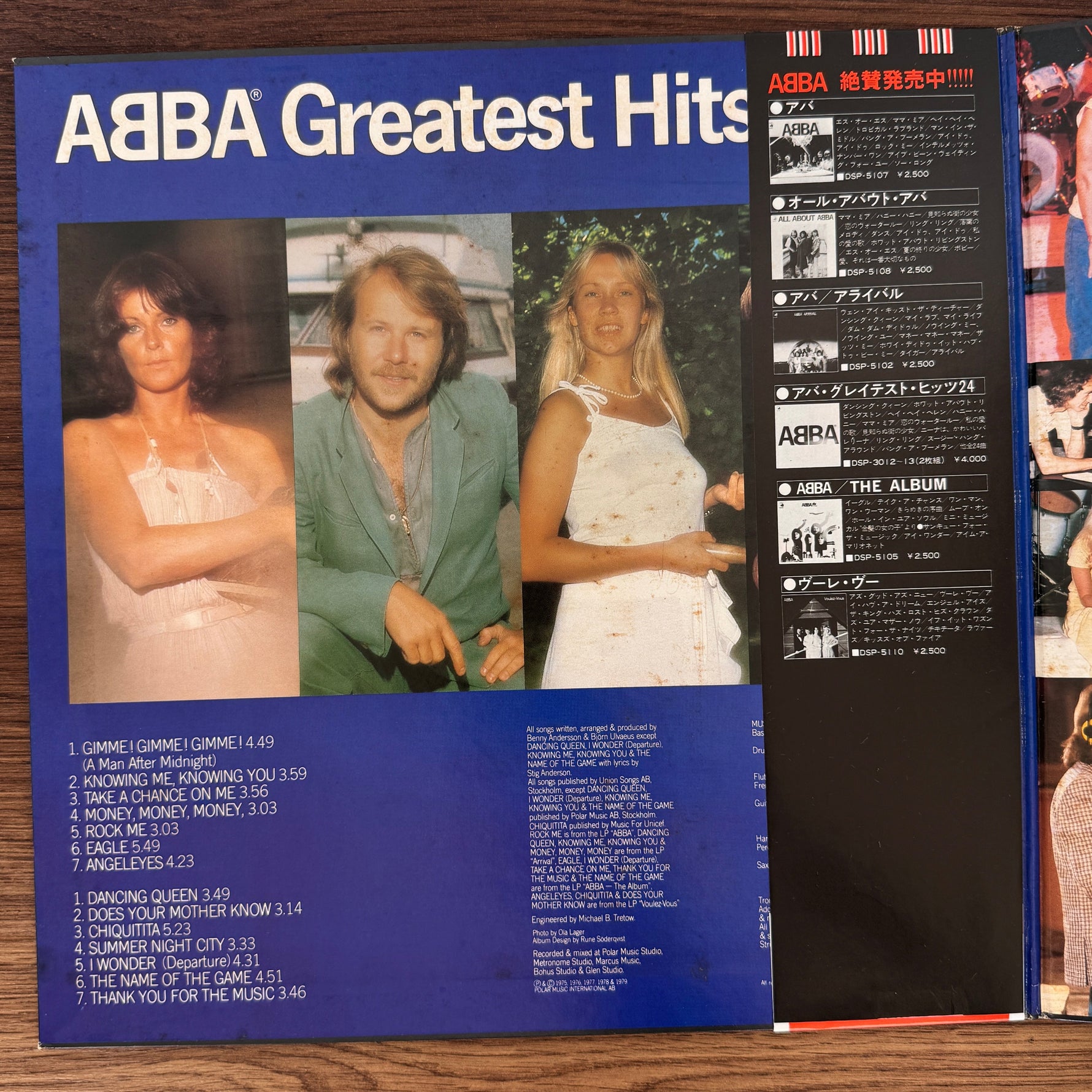 ABBA – Greatest Hits Vol. 2 Japan Vinyl