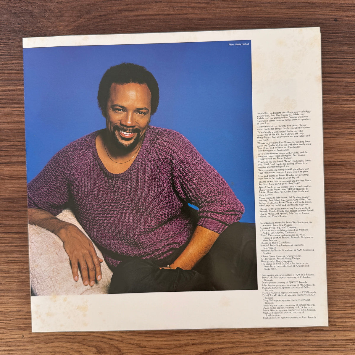 Quincy Jones – The Dude Japan Vinyl