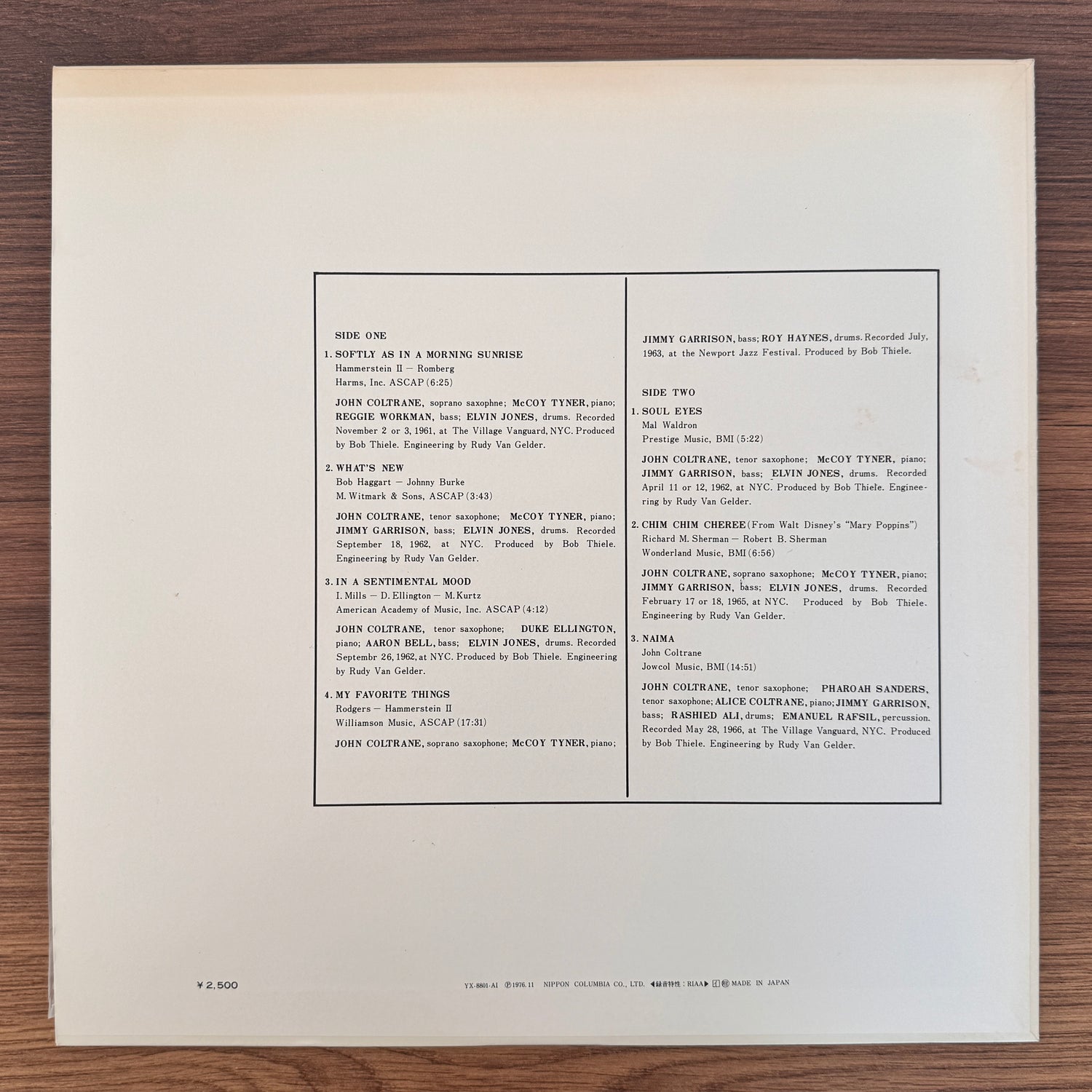 John Coltrane – John Coltrane