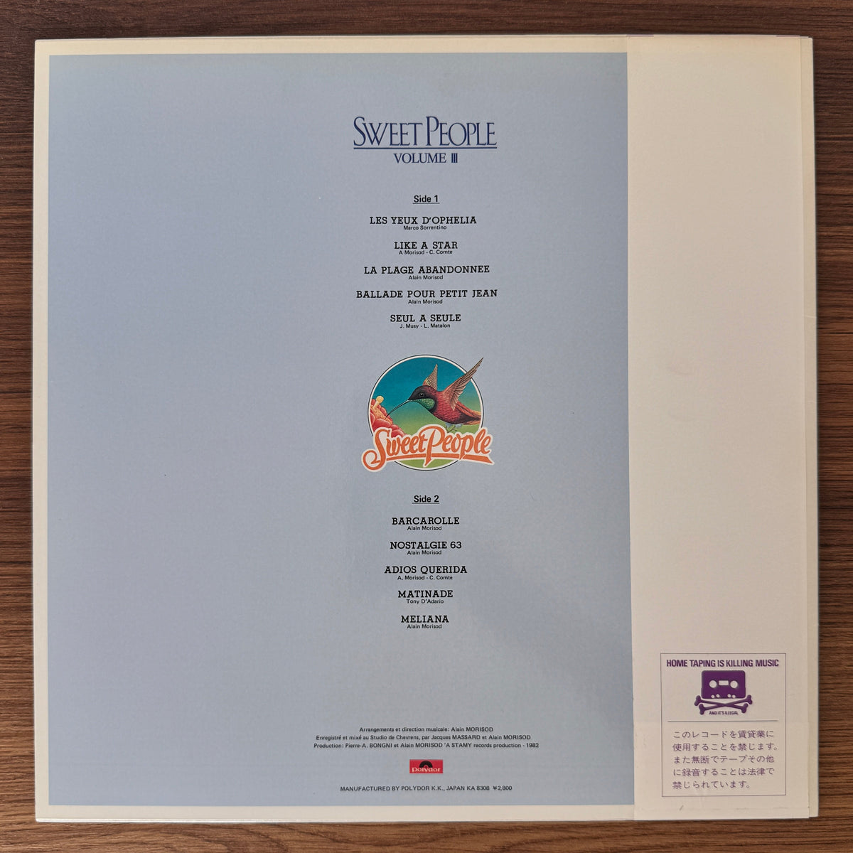 Sweet People – Volume III Japan Vinyl