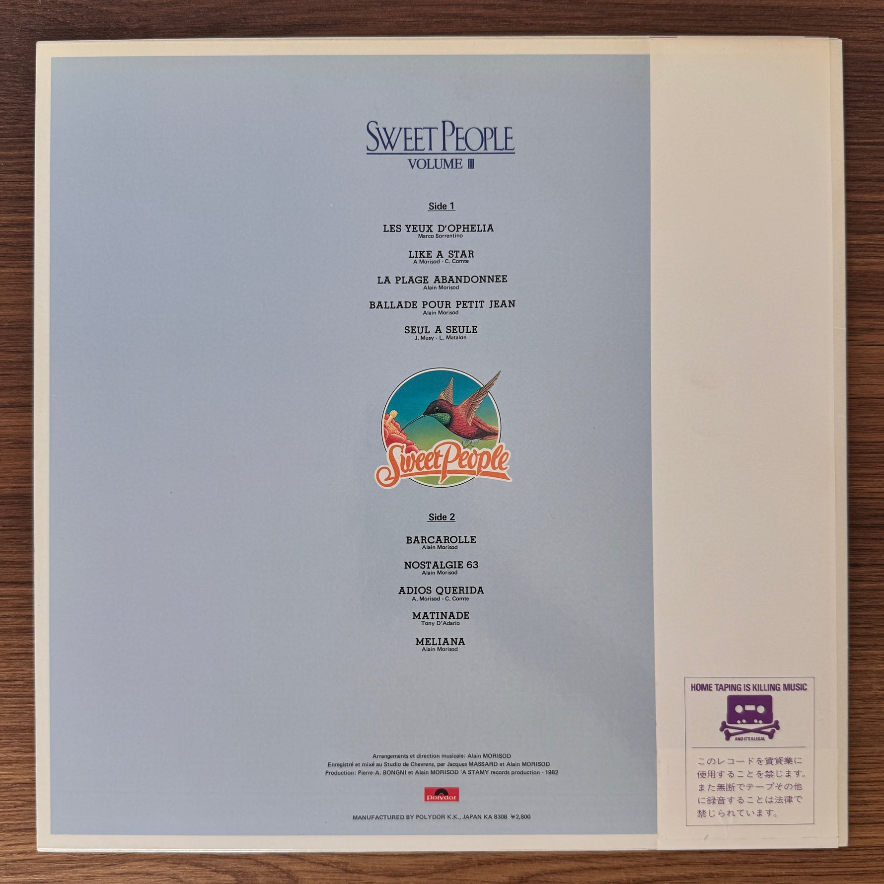 Sweet People – Volume III Japan Vinyl