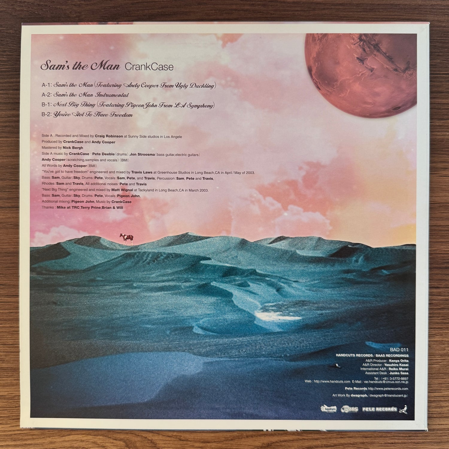 CrankCase – Sam's The Man
